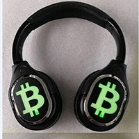 Bitcoin Disco Headphones
